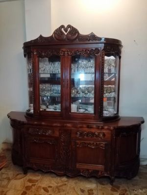 Juego De Comedor En Madera De Cedro Para 8 Personas Con Trinchador Precio 27,000 Foto3